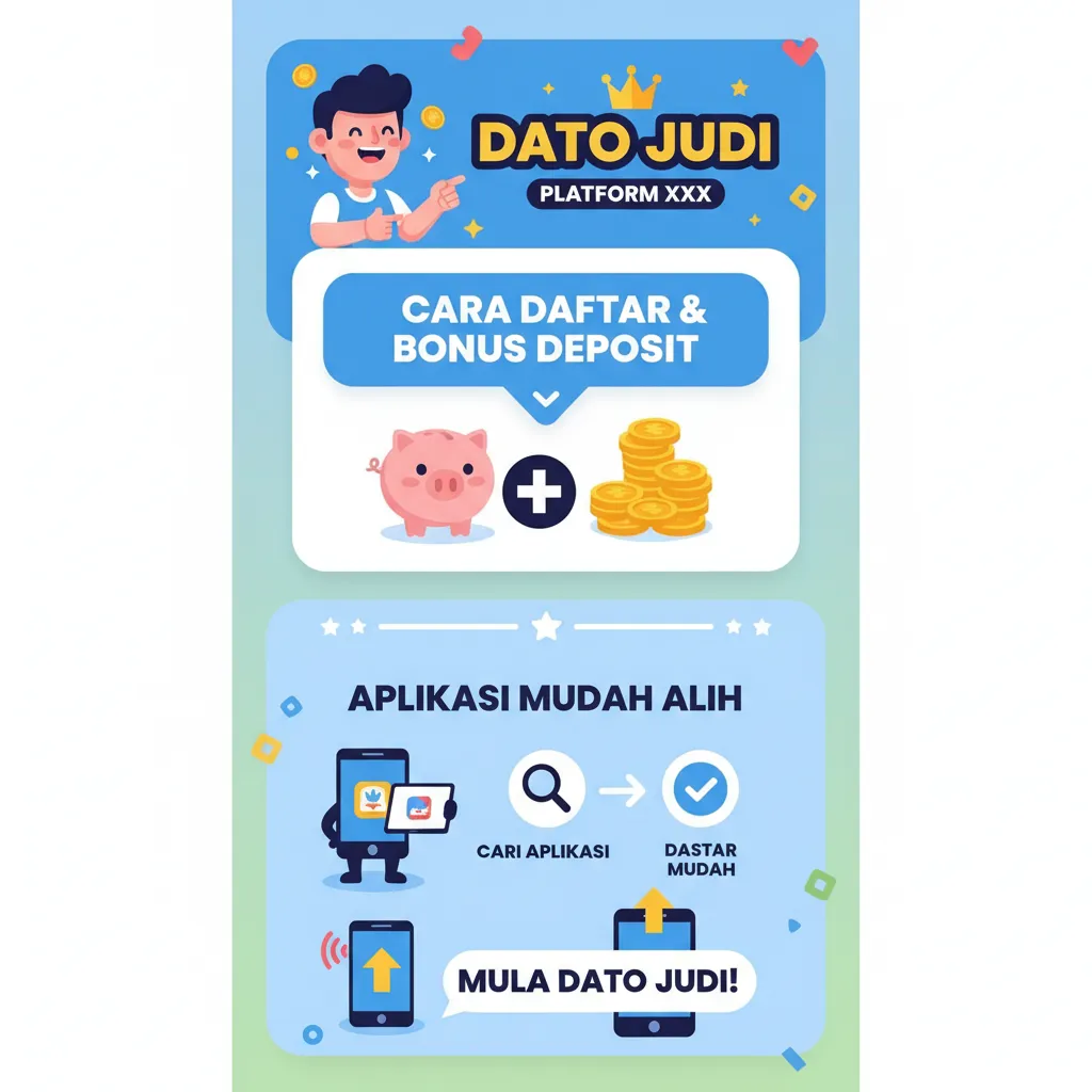 Dato Judi: Cara Daftar & Bonus Deposit