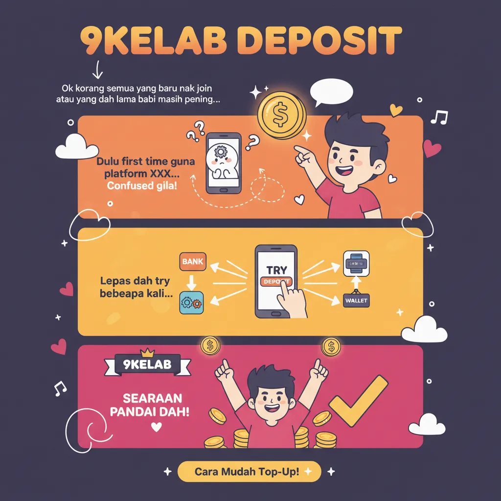 Panduan Deposit 9kelab & Transaksi Pantas
