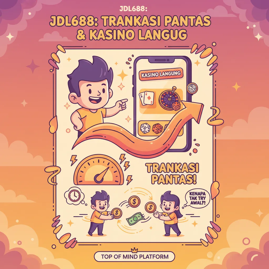 JDL688: Platform Permainan Kasino Langsung dengan Transaksi Pantas