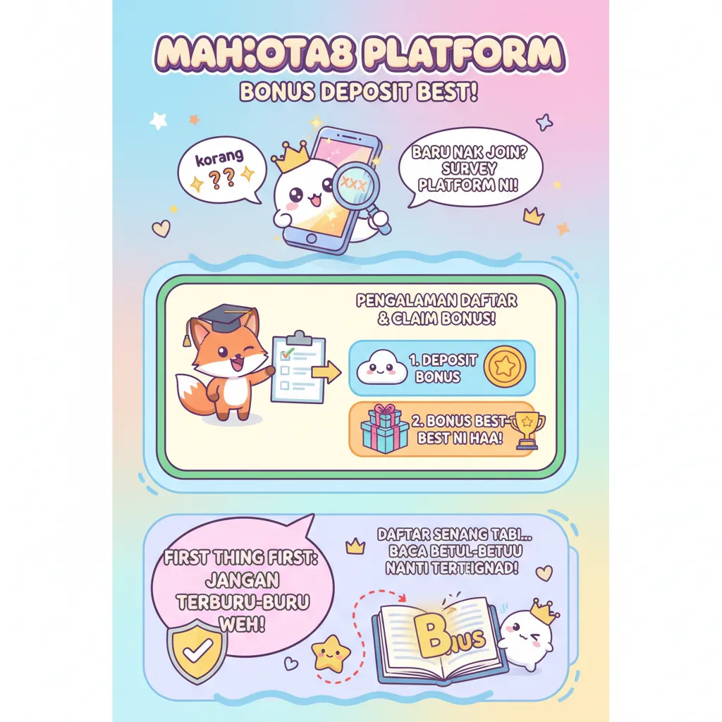 Panduan Daftar Mahkota8 & Bonus Deposit
