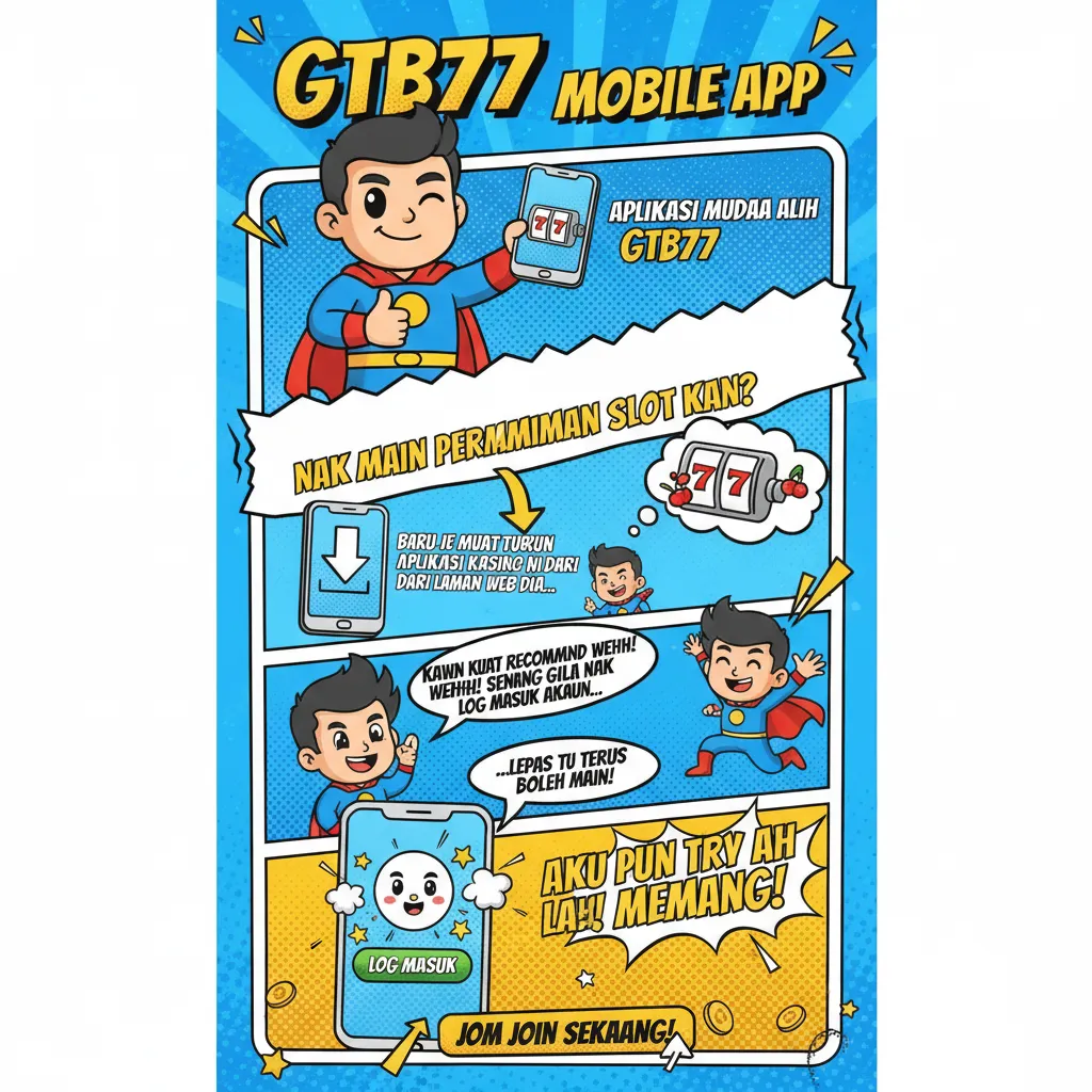 Aplikasi Mudah Alih GTB77 Untuk Permainan Slot