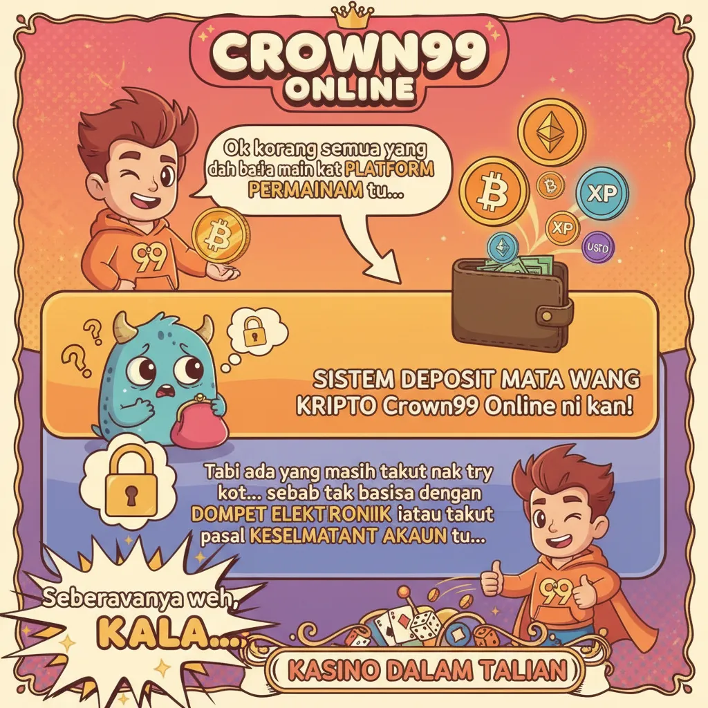 Sistem Deposit Mata Wang Kripto Crown99 Online