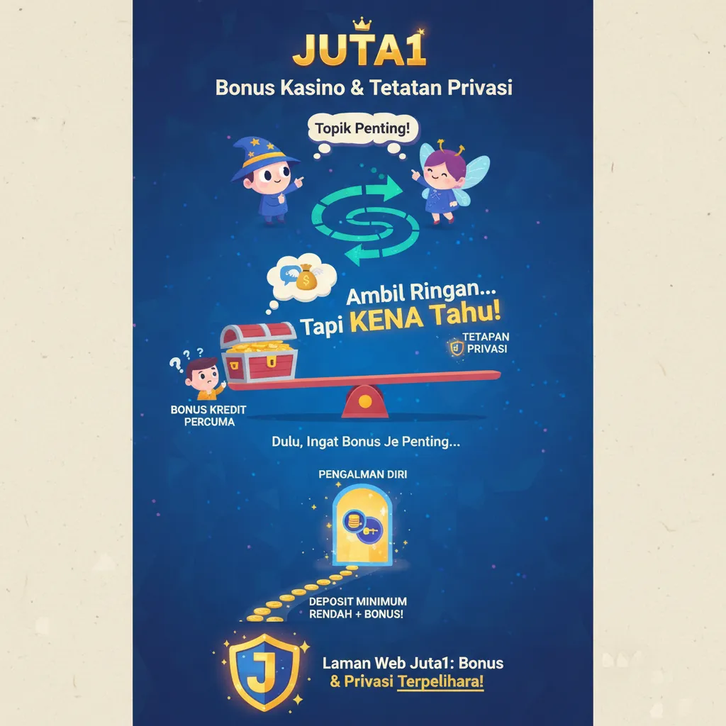 Bonus Kasino Juta1 dan Tetapan Privasi