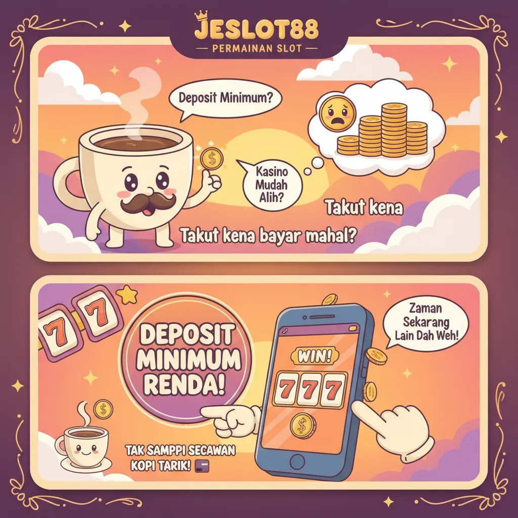 Jeslot88: Deposit Minimum & Kasino Mudah Alih